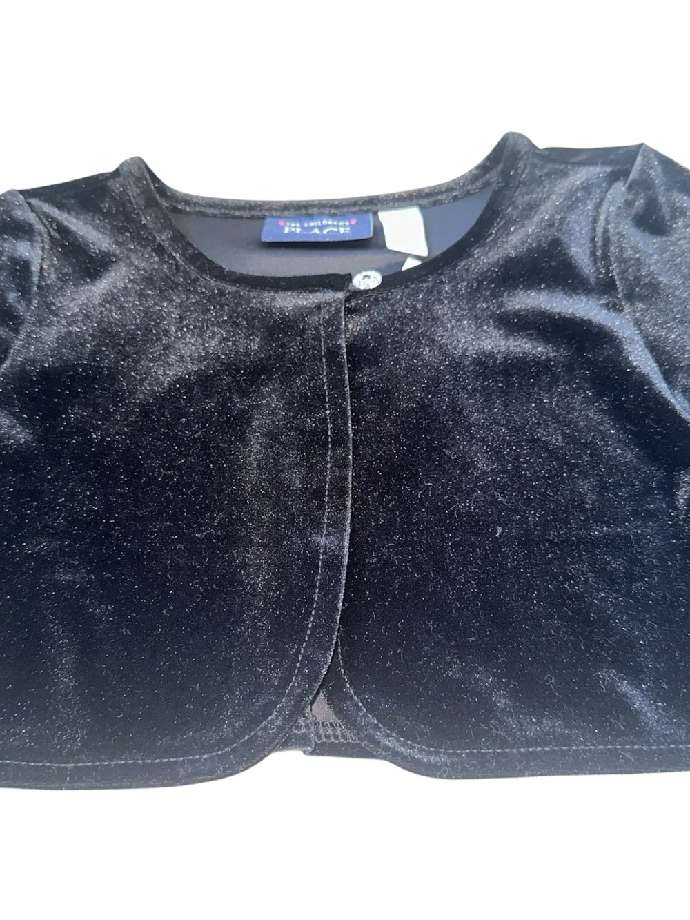 NWT! Velvet Cropped Shrug Jacket -Sz 5T